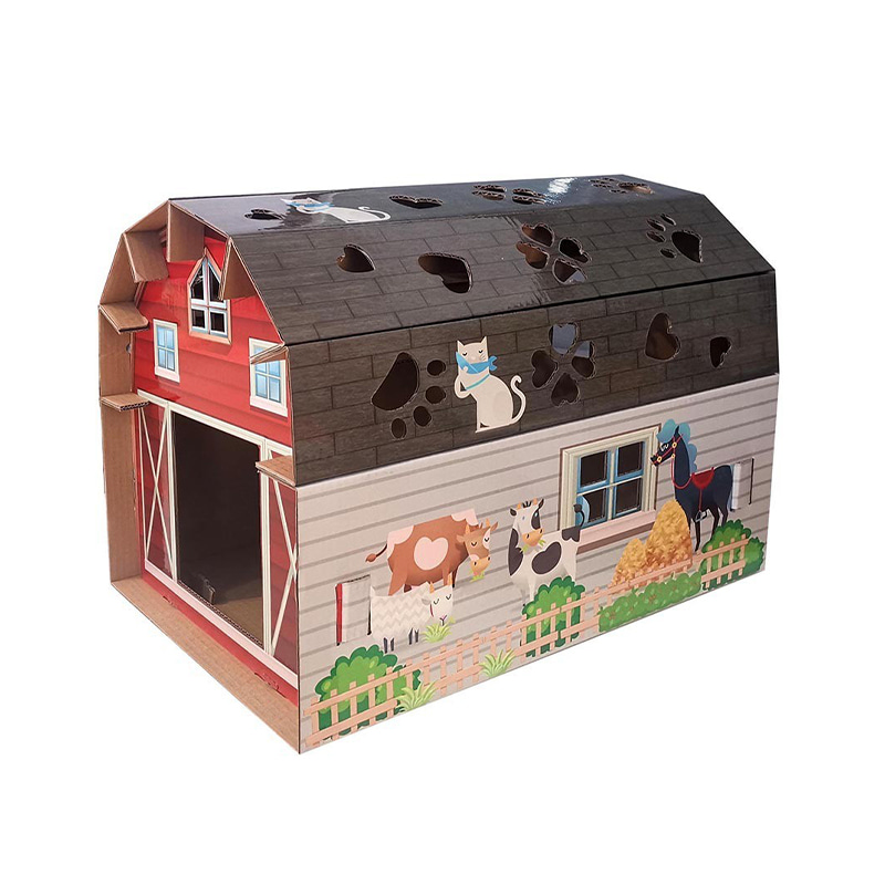 CW2003 Farm Design Indoor Cat Sleeping House