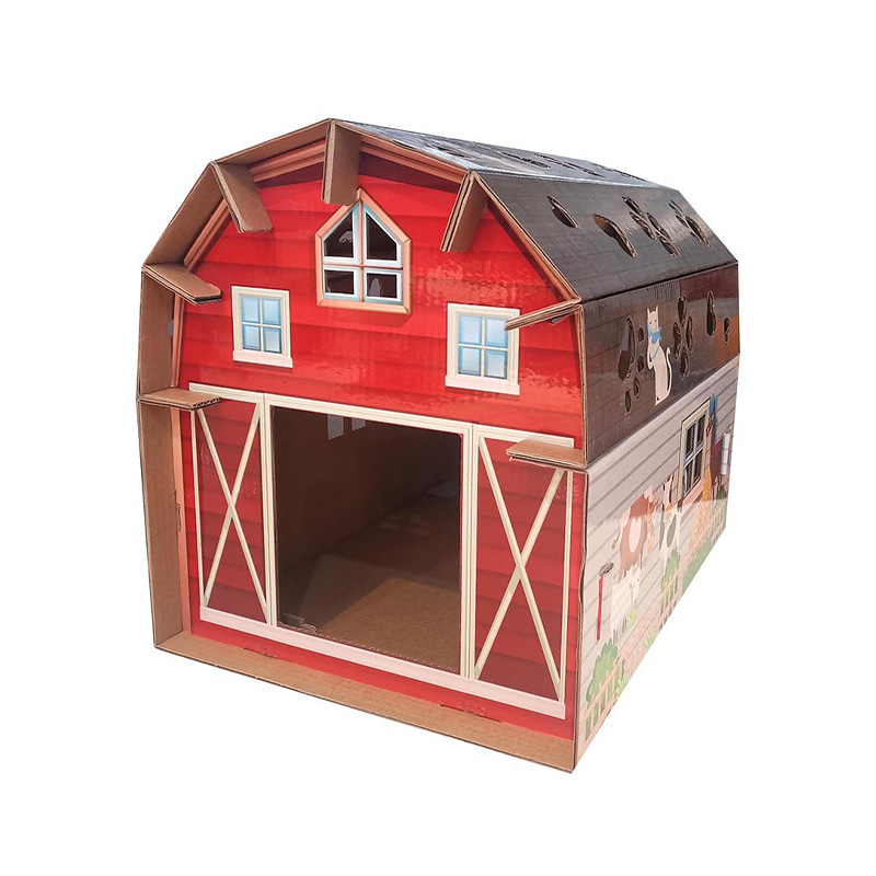 CW2003 Farm Design Indoor Cat Sleeping House