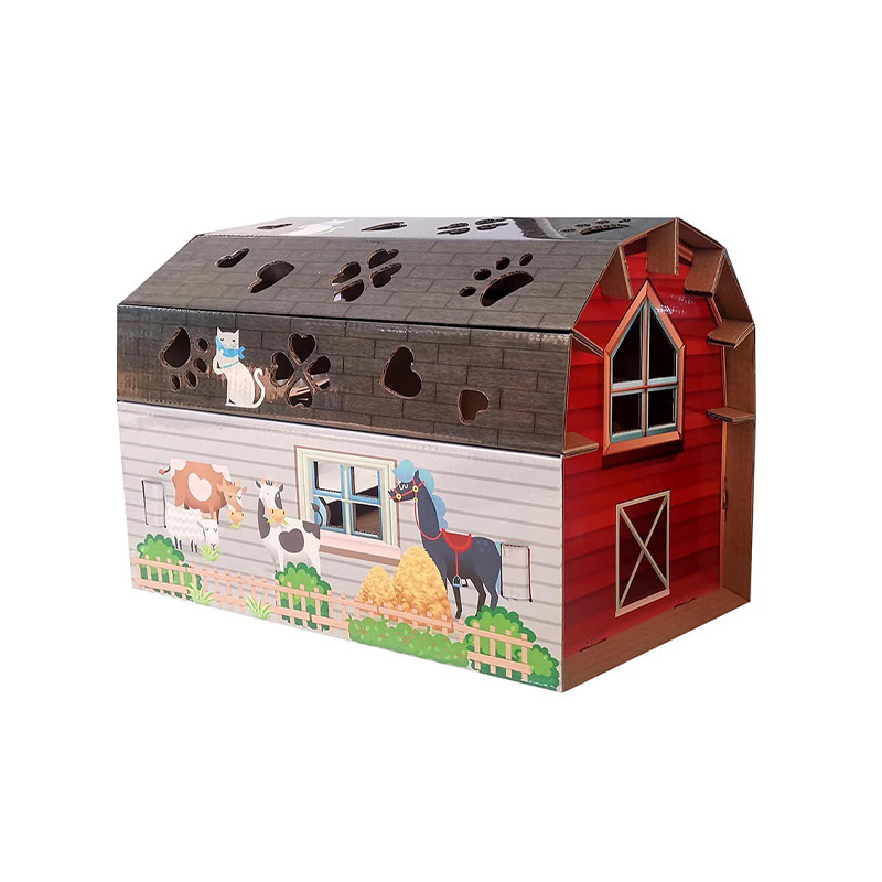 CW2003 Farm Design Indoor Cat Sleeping House