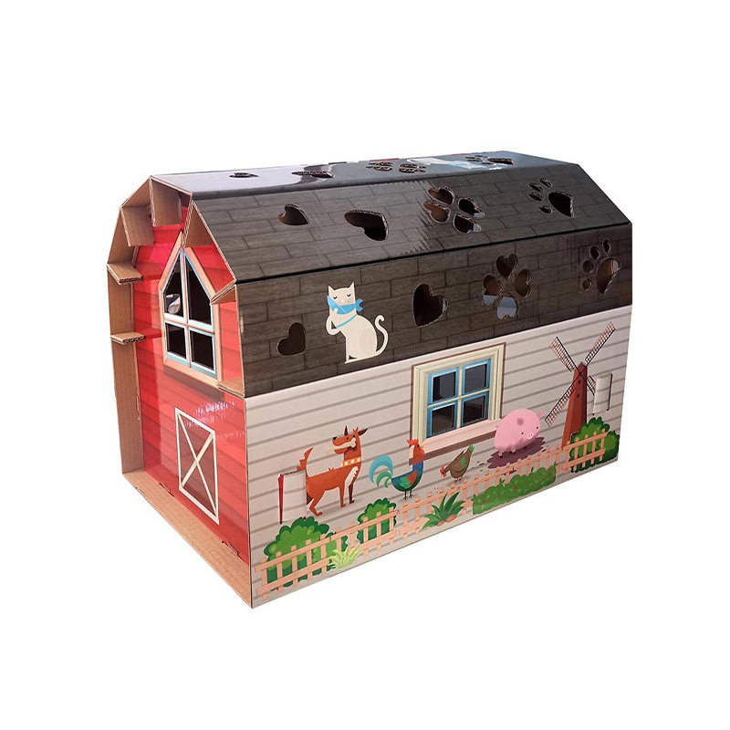 CW2003 Farm Design Indoor Cat Sleeping House