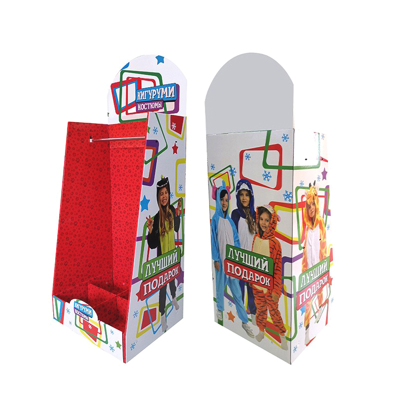 BL19023 Free Standing Cardboard Floor Display Stand for Store