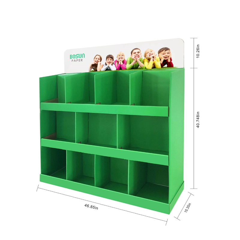 BL19025 Small Counter Table Top Cardboard Unit Box Display Stand