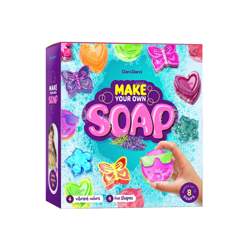 Kids Soft Soap Transparent and Bath Ball DIY Making Kit