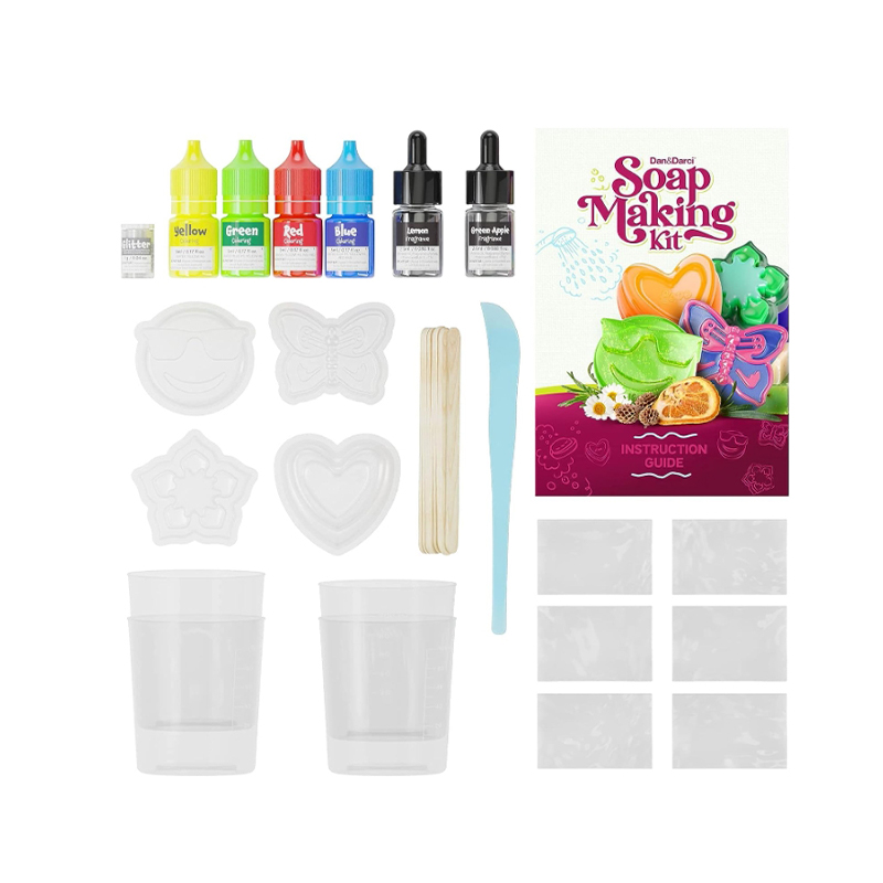 Kids Soft Soap Transparent and Bath Ball DIY Making Kit